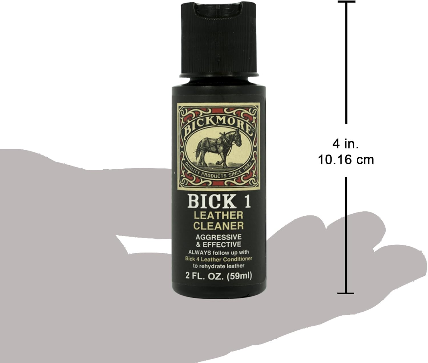 Bick 1 Leather Cleaner 2 oz - Clean Dirt, Oil, Sweat, Salt, and Water Stains from All Colored, White, and Black Leather 6 Bick 1 Leather Cleaner 2 oz - Clean Dirt, Oil, Sweat, Salt, and Water Stains from All Colored, White, and Black Leather