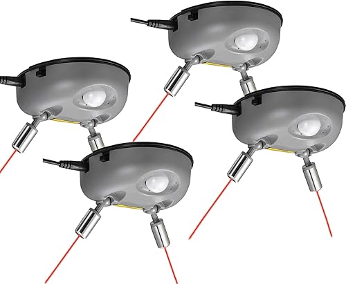 Miniatura 10 de Zone Tech - Guía láser dual de asistencia de estacionamiento para garaje, profesional de alta tecnología de 360 grados ajustable a ángulos más