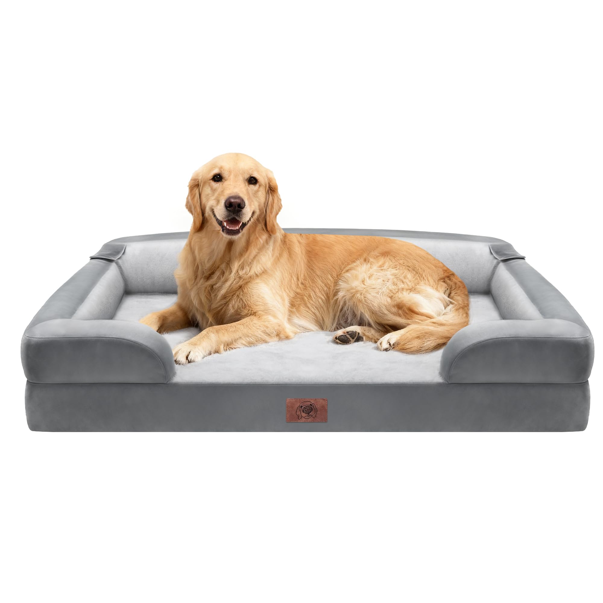 SongPuppy Waterproof Orthopedic Dog Bed for Extra Large Sized Dogs