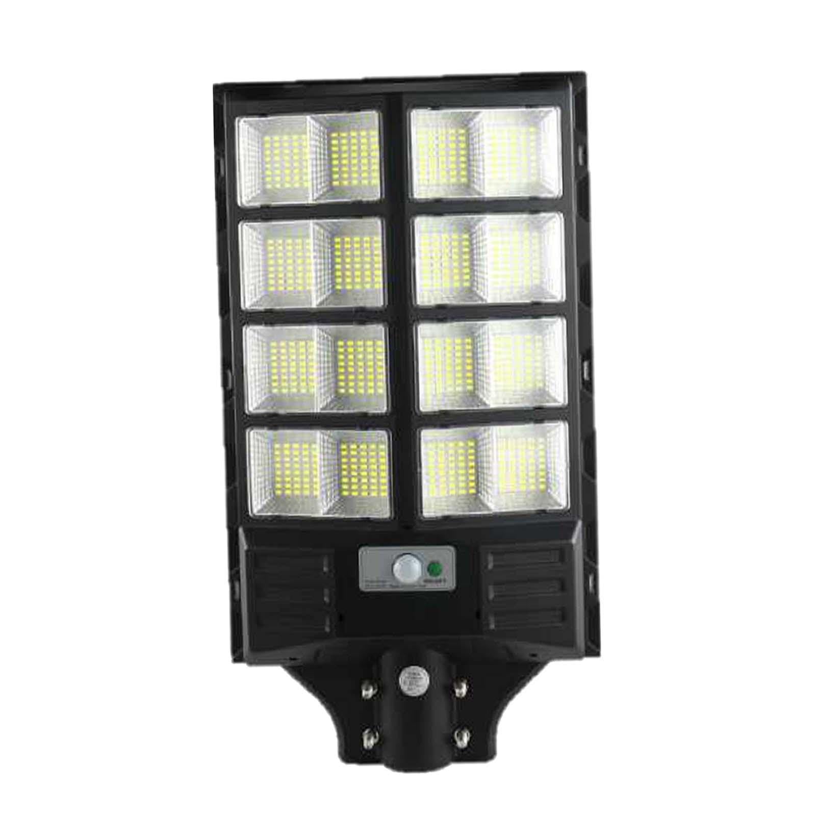 Solar LED Lampe, LED Solar Flutlicht, Dämmerung bis Morgengrauen Solar Parkplatzlicht für Hof, Parkplatz, Straße, Spielplatz, 400W