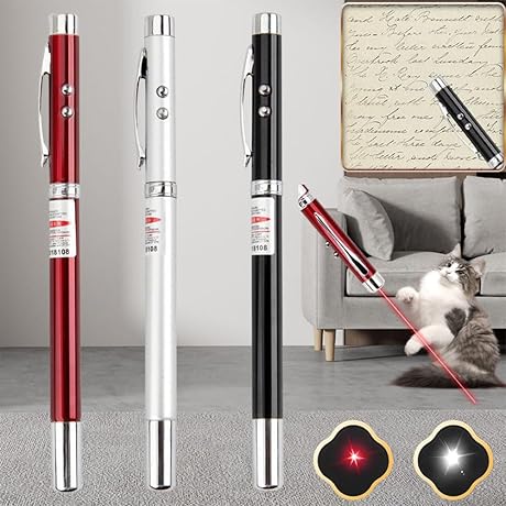 Pixy Laser Pen Pro - The Purrfect Toy for Entertaining Cats and Dogs