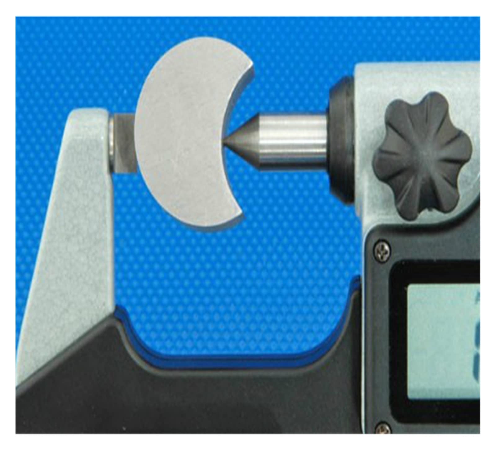 Mikrometr, IP65 Wodoodporne elektroniczne mikrometry jednopunktowe 0,001 mm ćwiczenia pomiarowe rowki i trudno dostępny dimensio(Type C 0-25mm)