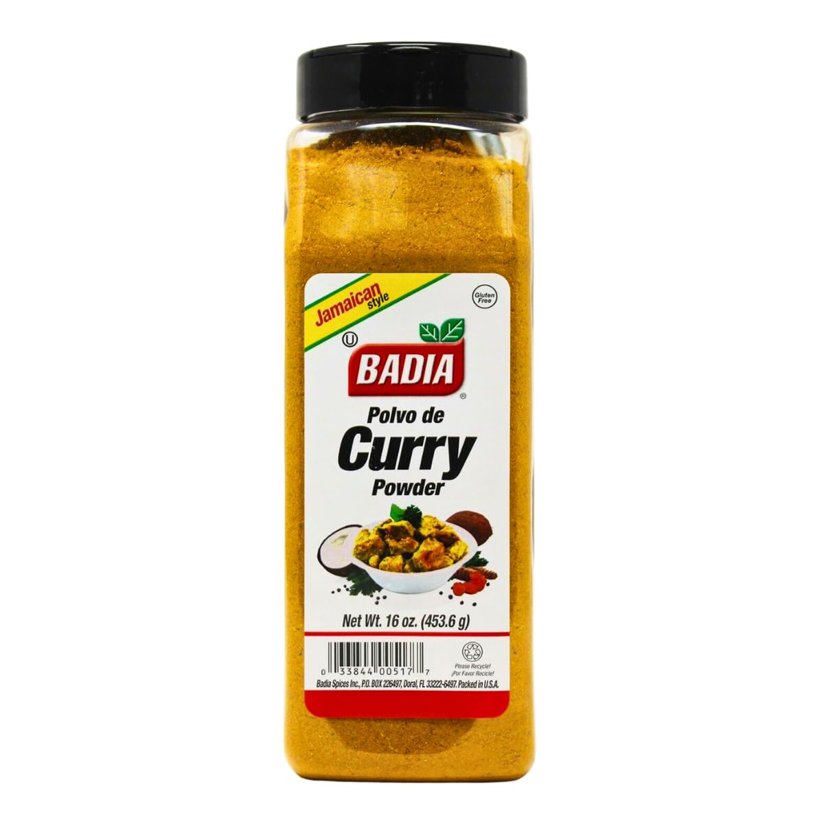 Badia Spices inc Curry Powder, 16-Ounce (Pack of 3)