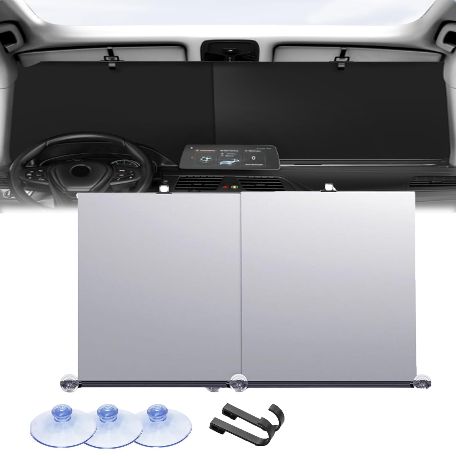 Automatic Retractable Car Sunshade