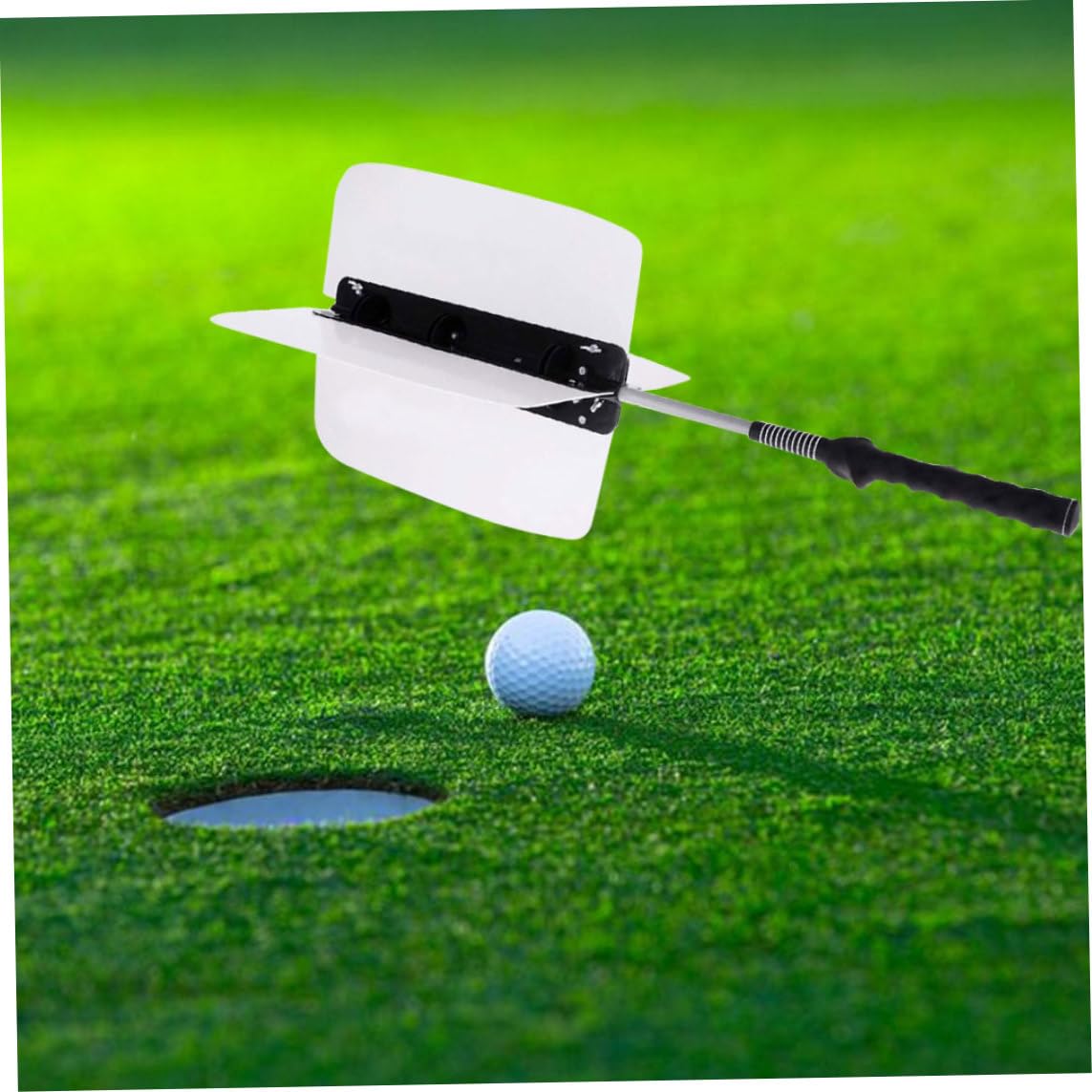 Golf Swing Training Aid Fan Golf Fan Trainer Power Resistance Trainer Power Swing Blanco #1