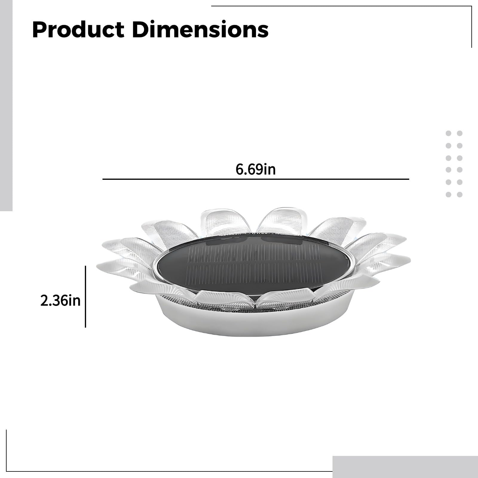 Solar Schwimmende Poolbeleuchtung, LED Teichleuchten mit Fernbedienung, Sonnenblumen-Design für Garten, ABS-Kunststoff, RGB-Lichteffekte, dekorative Beleuchtung für Pools, Teiche und Außenbereiche
