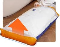 Vacbird Vákuum Tárolósákok 12 db Pumpával Ruházathoz Utazáshoz Költözéshez - Pump + 12 bags 2