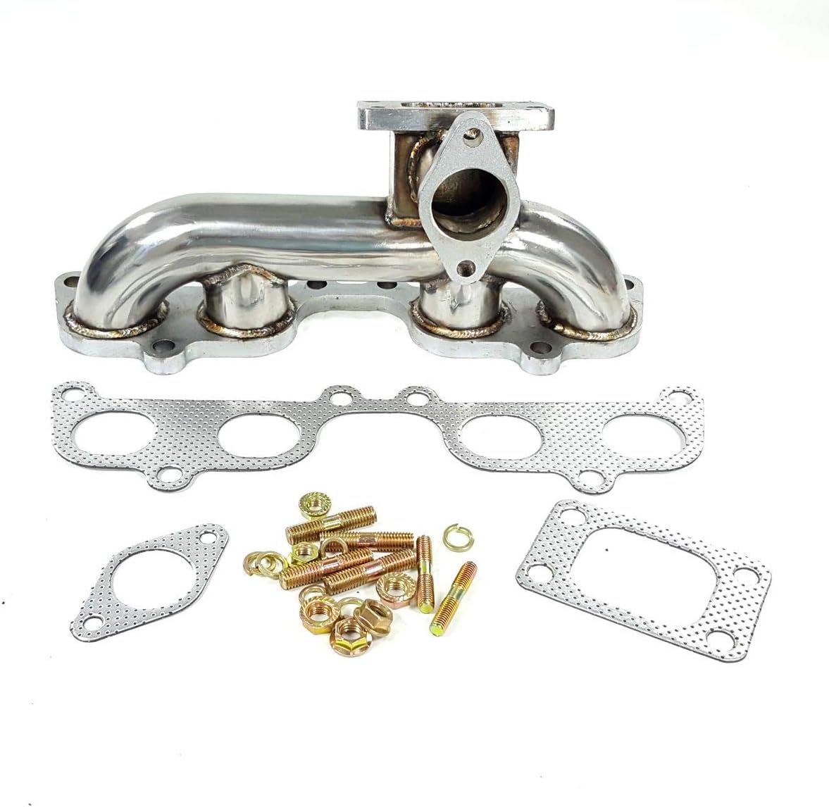 For Toyota Turbo Manifold Header T3 FlangeFor Tacoma Hilux 4Runner 2RZ-FE 3RZ-FE