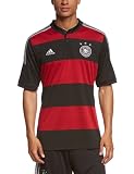 adidas Herren Trikot DFB Deutschland Auswärts, Black/Victory Red/Matte Silver, XL, G74520