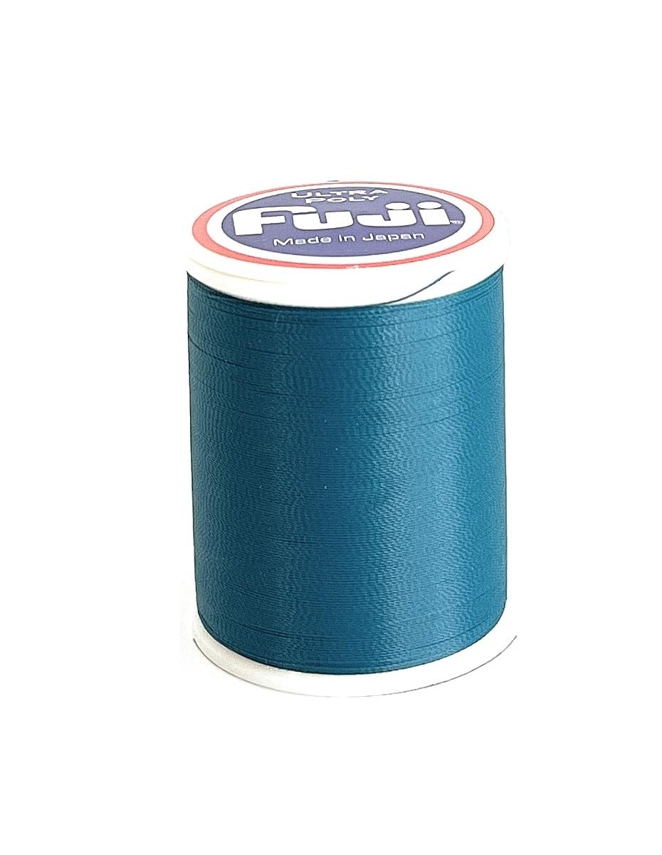Fuji Ultra Poly NOCP NPA01 Size A 800M - Fishing Rod Wrapping Thread for Custom Fishing Rod Building (Aquamarine 035)
