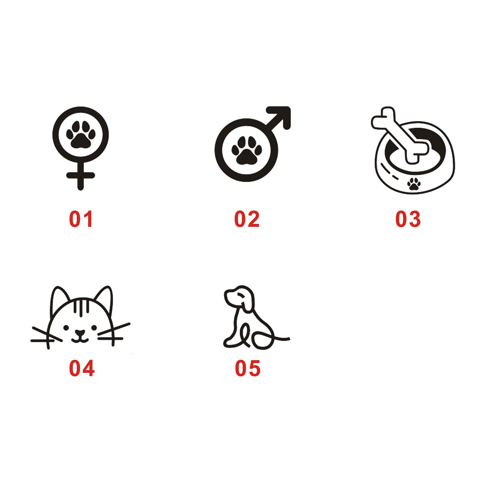 Silicone Dog Tags Engraved for Pets Personalized Soundless Pet ID Tag Dog Name Tag Silent Dog ID Tags Name Tag Custom Dog Tags for Cats Puppy Kitty 2 Shapes & 5 Colours (Blue Bone)