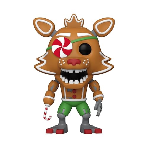 Funko POP! Games: Five Nights at Freddy's (FNAF)- Gingerbread Foxy - Collectable Vinyl Figure - Gift Idea - Official Merchandise - for Kids & Adults - Gingerbread Foxy