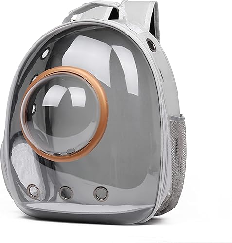Junbec-pet Mochila transportadora para mascotas, cápsula de espacio de burbujas, gatitos, gatos, cachorros de peso inferior a 12 libras, diseñada