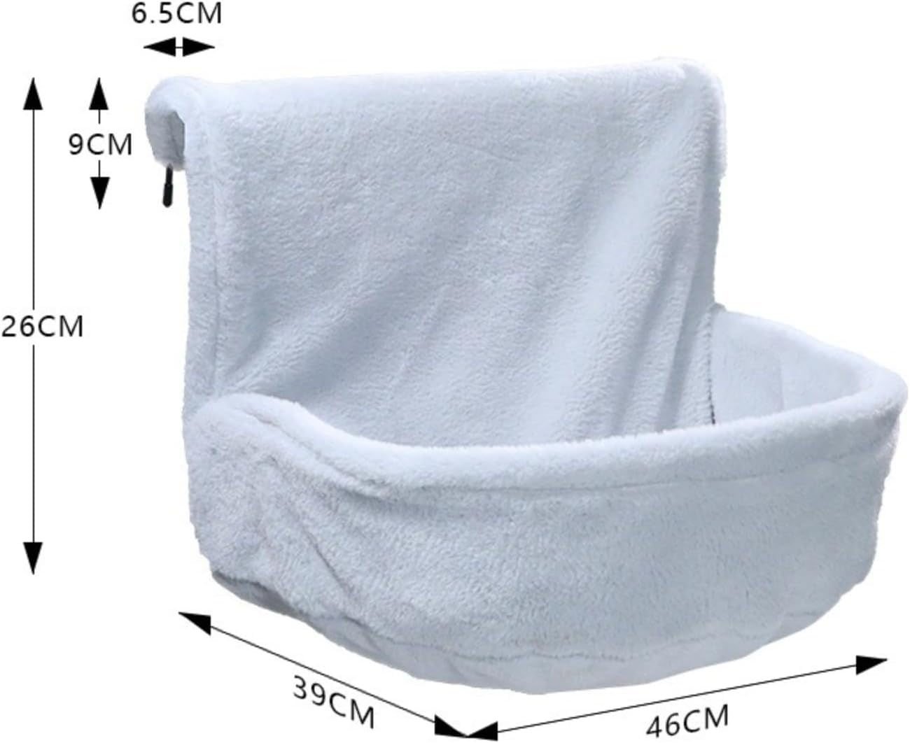 Genérico Cama colgante para gatos – Hamaca para colgar en el radiador de felpa, suave caliente y extraíble lavable para gatitos y animales de compañía
