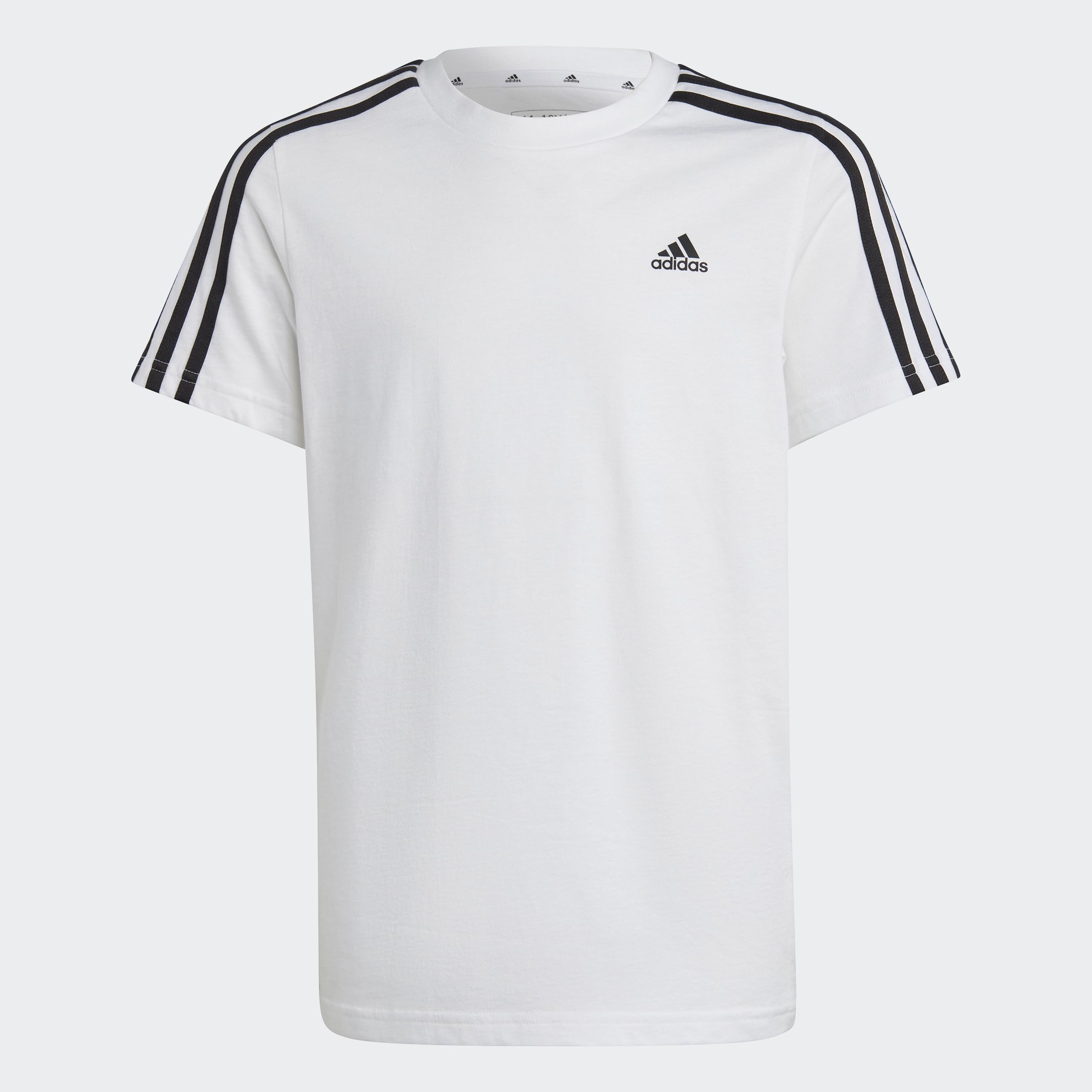 adidas Essentials 3-Stripes Cotton tee Camiseta Unisex niños