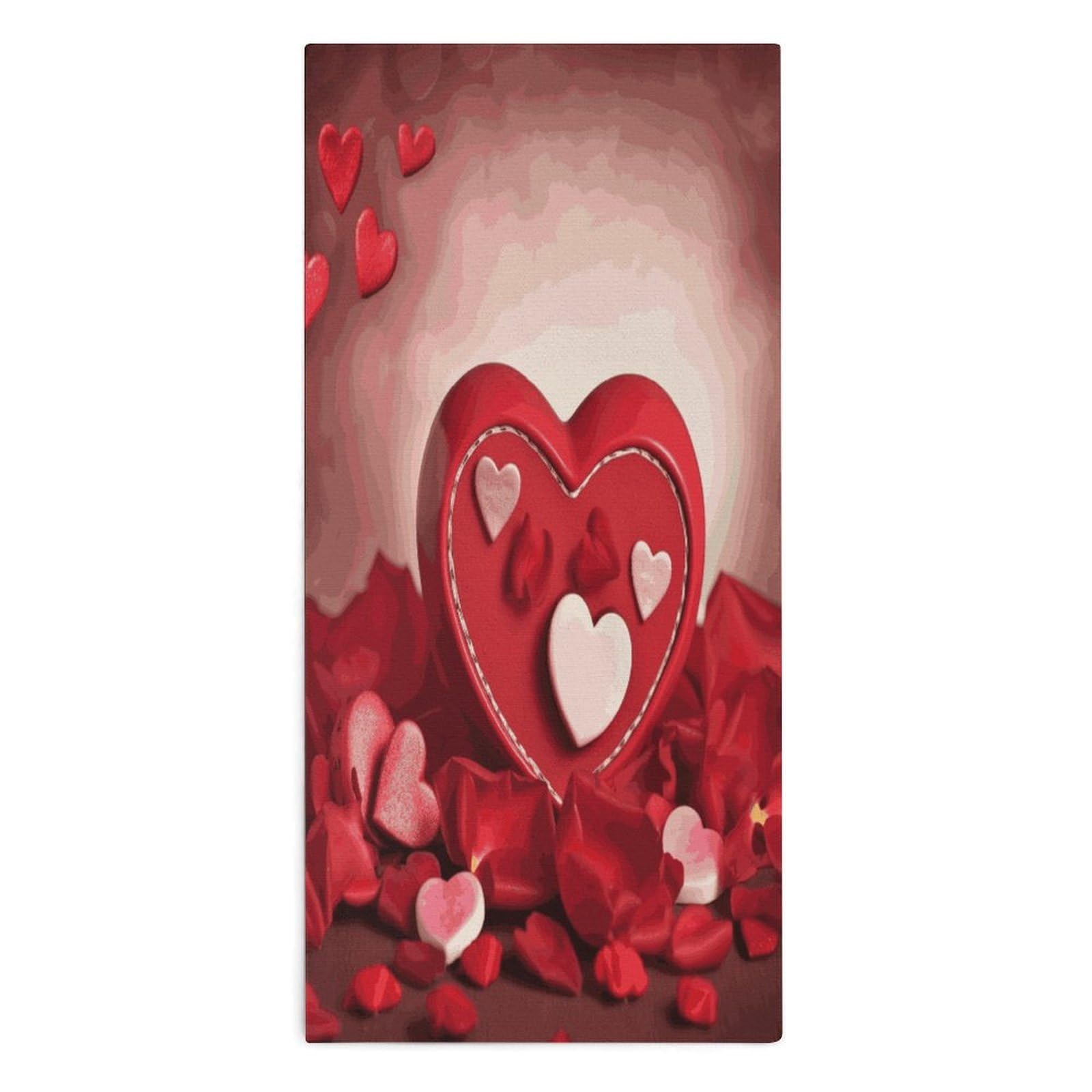 Btcowzrv Style Happy Valentine's Day1 Bath Towel Beach Towels Shower Towel
