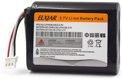 Miniatura 6 de Paquete de 2 baterías de repuesto 3.7V 7800mAh 300-10186 para Honeywell AI05-2, AI07-1, AI07-2, Pro 7, ADT Command Smart Security Panel