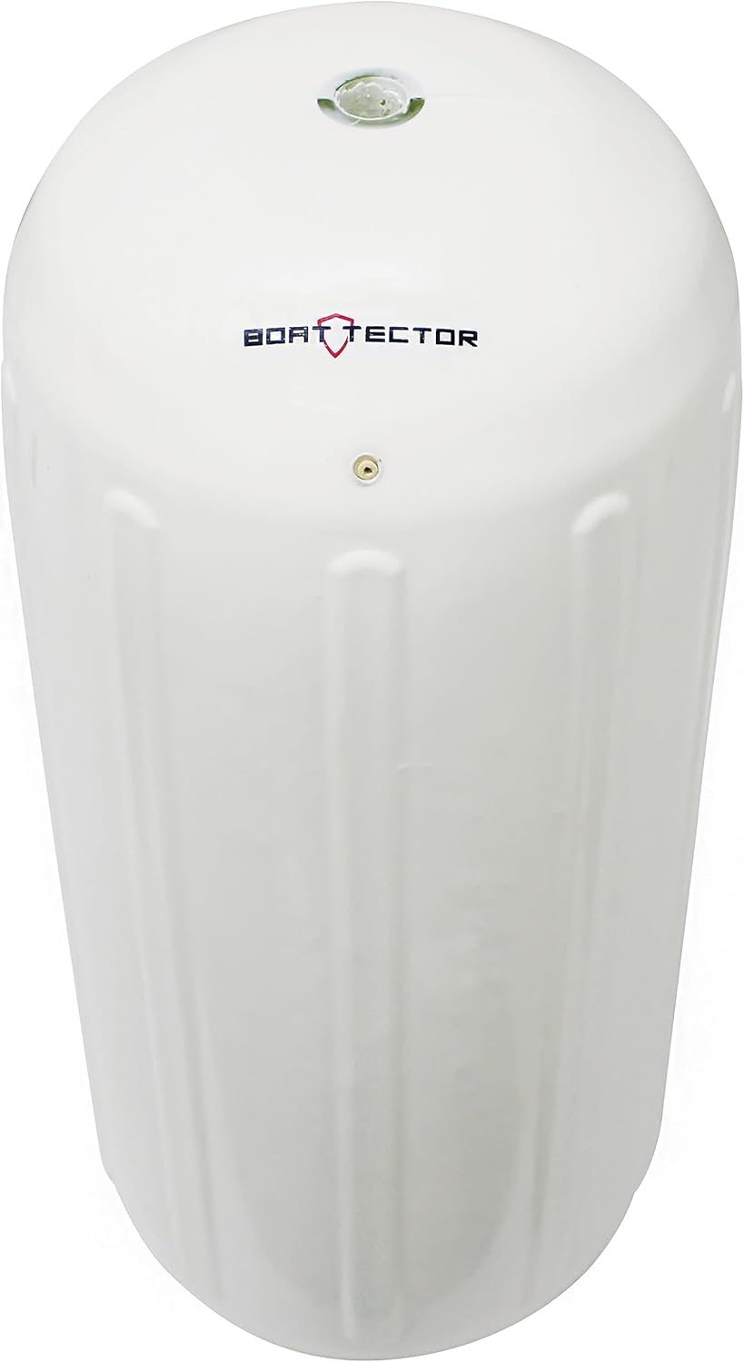 Extreme Max 3006.7297 BoatTector HTM Inflatable Fender - 6.5" x 15", White