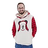 Mickey Mouse Fleece Matching Family Pullover Hoodie & Bodysuit Newborn to Adult Sizes (0-3 Months - 2XL)