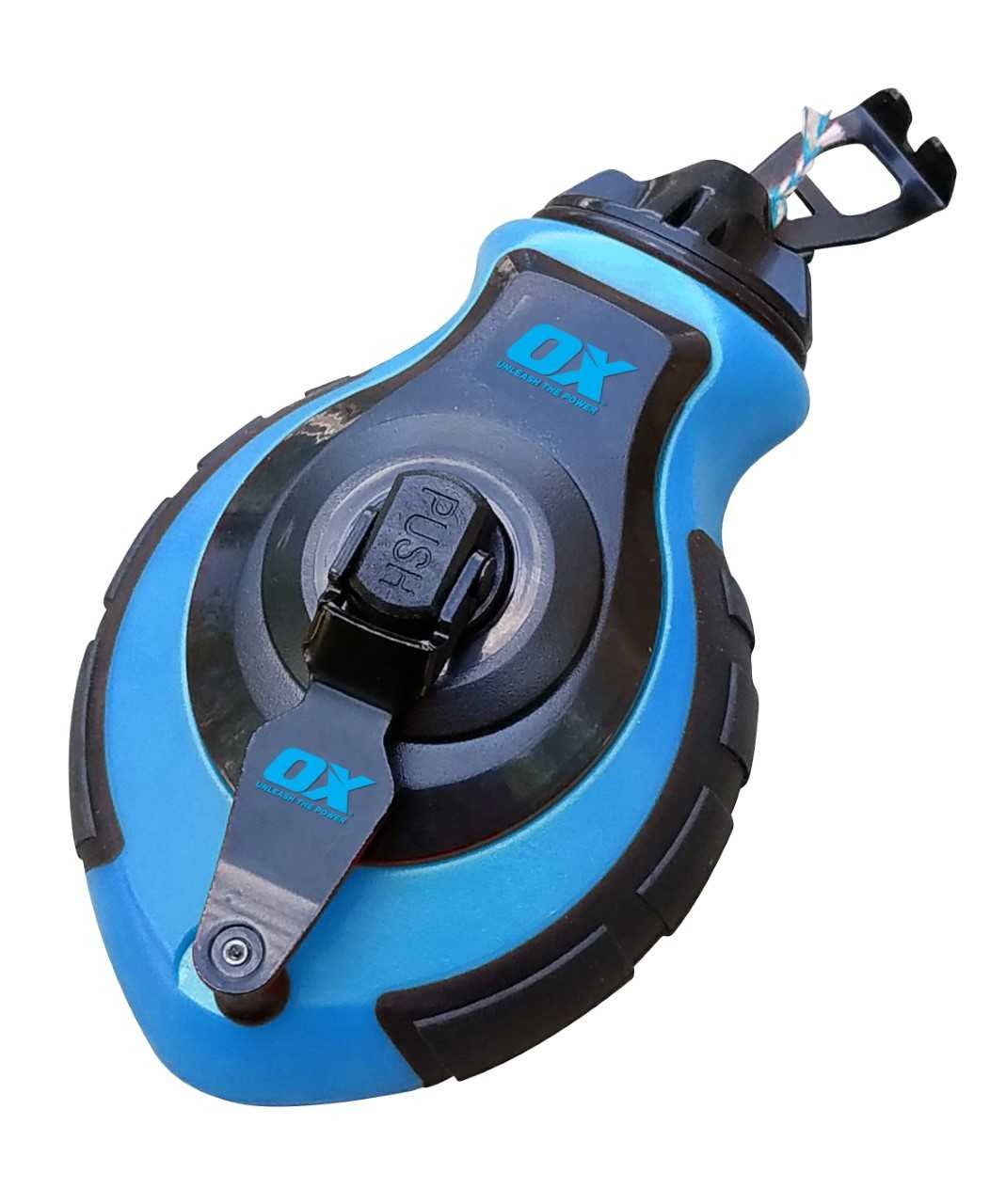 OX Tools Pro Chalk Reel with Thick Line 6 To 1 Gear Ratio for Quick Rewind (9341231006142)