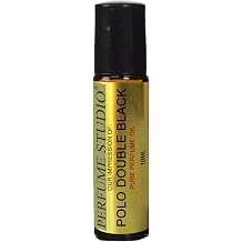 Perfume Studio IMPRESSION Perfume Oil Compatible with *DOUBLE-BLACK* Men Cologne. 10ml Roller Bottle,100% Pure, No Alcohol Oil -GENERIC VERSION