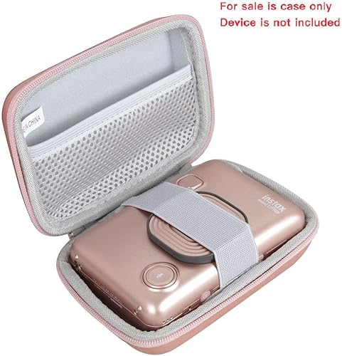 Miniatura 2 de Hermitshell Estuche rígido de viaje EVA para cámara instantánea híbrida Fujifilm Instax Mini Liplay (para cámara, oro rosa)
