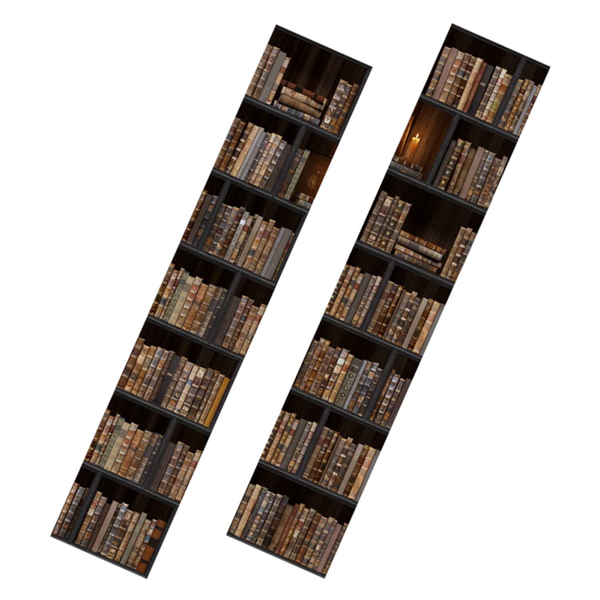 Autocollant de porte bibliothèque ORFOFE pour décorer le salon