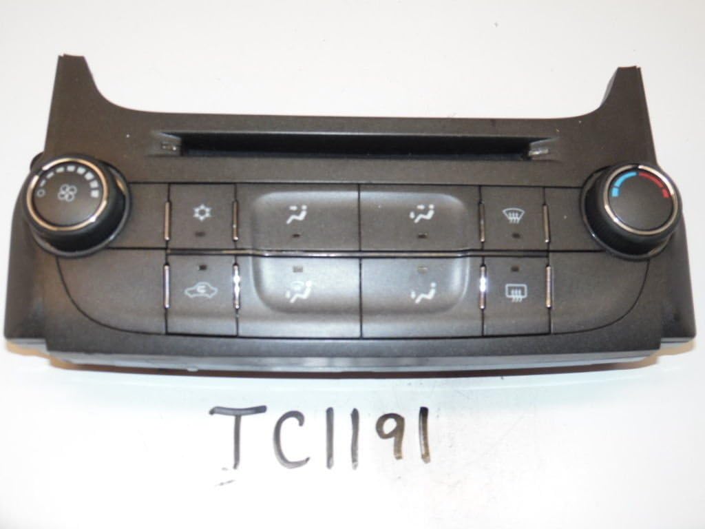 13 Chevy Malibu Climate Control Panel Temperature Unit A/C