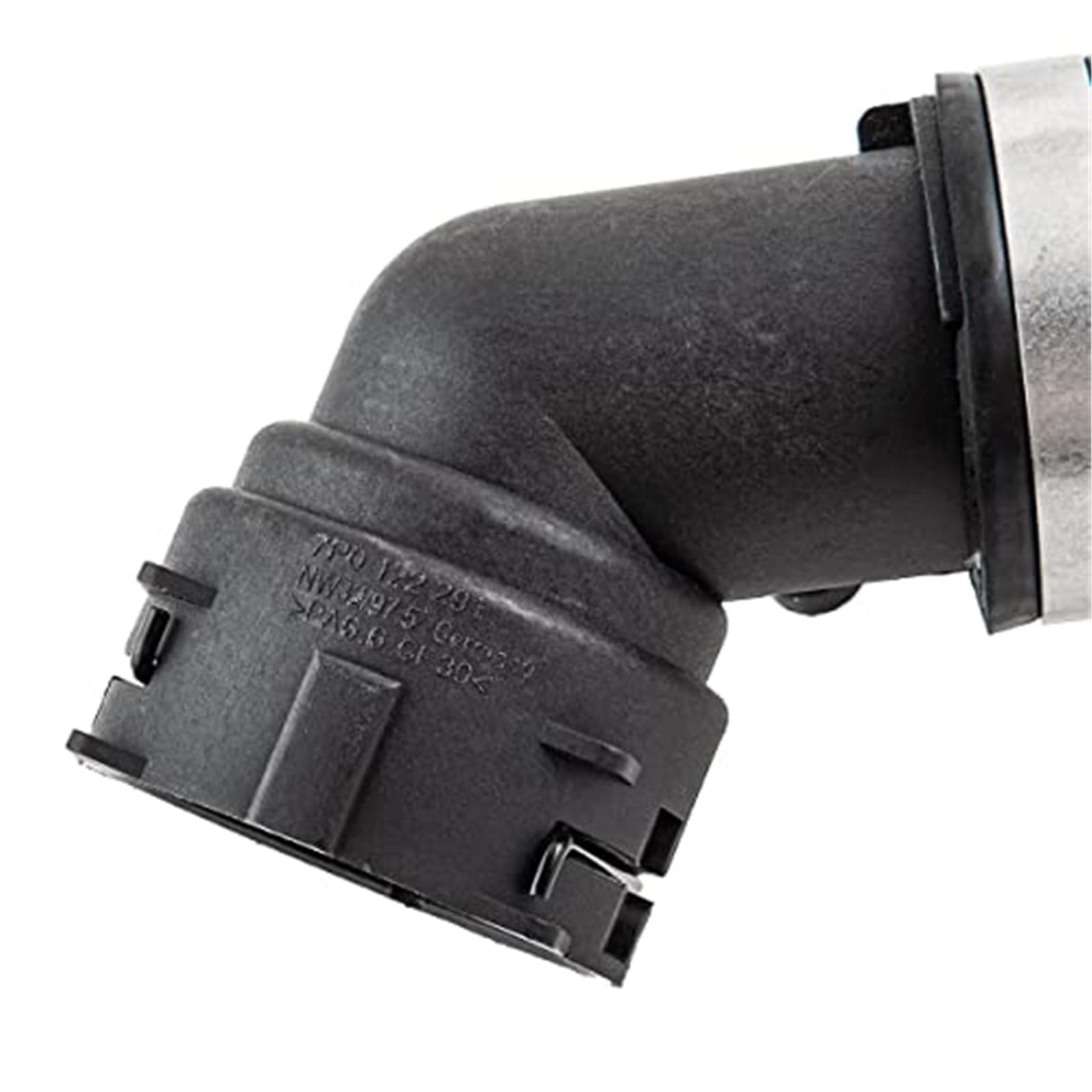 Dla Toua-reg 3.0L V6 2011-2015, górny wąż chłodnicy płynu chłodzącego 7P0122101A akcesoria samochodowe Wąż chłodnicy