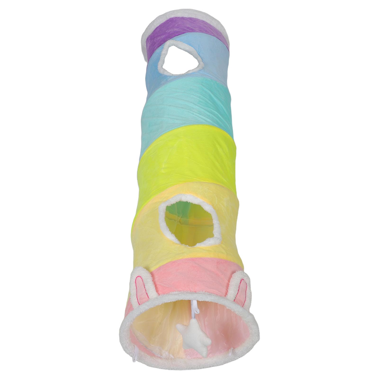 Túnel plegable para gatitos interiores que necesitan juego y ejercicio diario