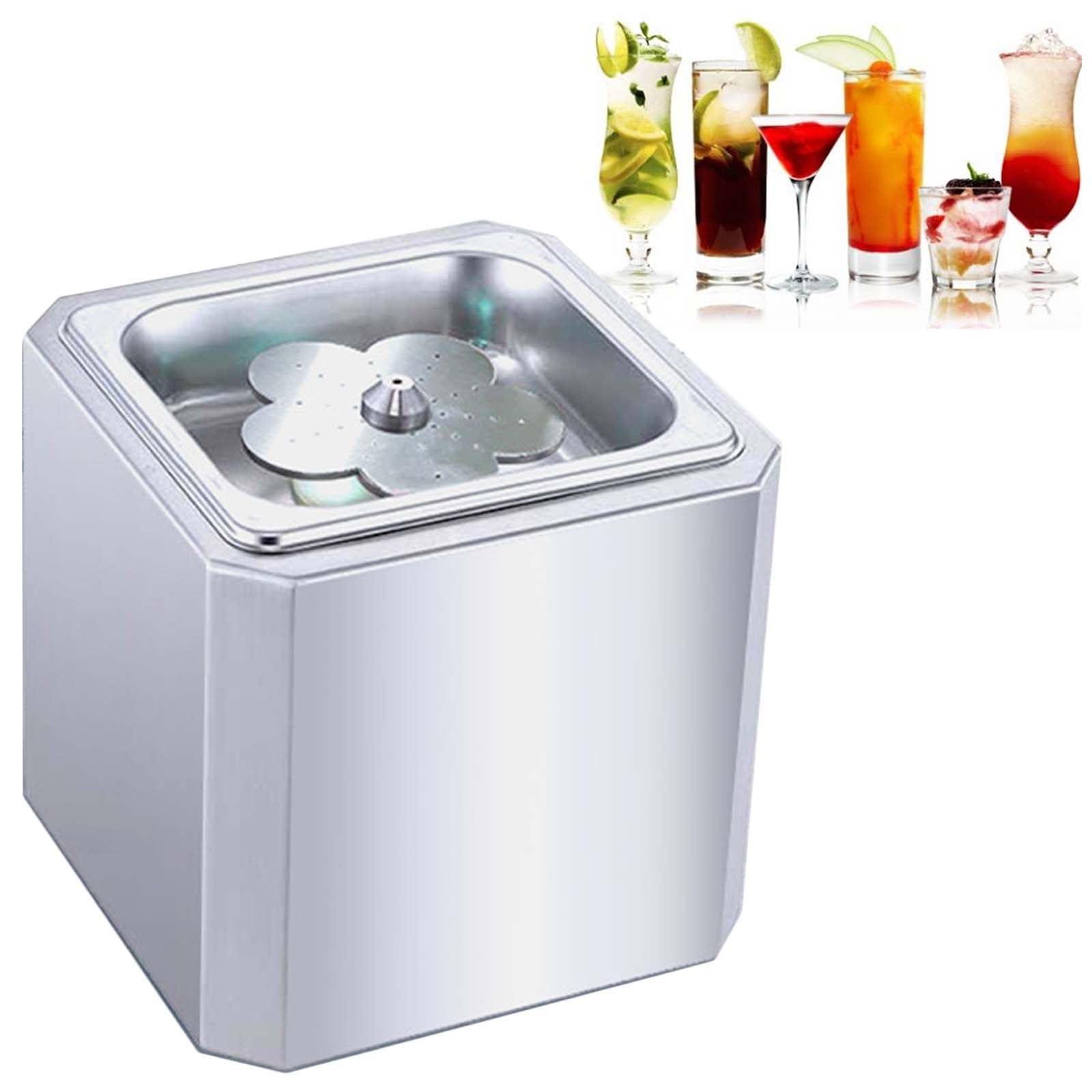 Glaseado instantáneo de vidrio de cerveza, enfriador de acero inoxidable de 28 W para zumos, ideal para discotecas, pubs, restaurantes y uso doméstico