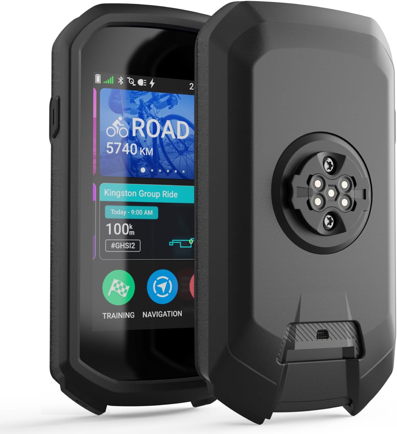 TUSITA Silicone Case Compatible with Garmin Edge 1050 Cycling Computer - GPS System Accessories