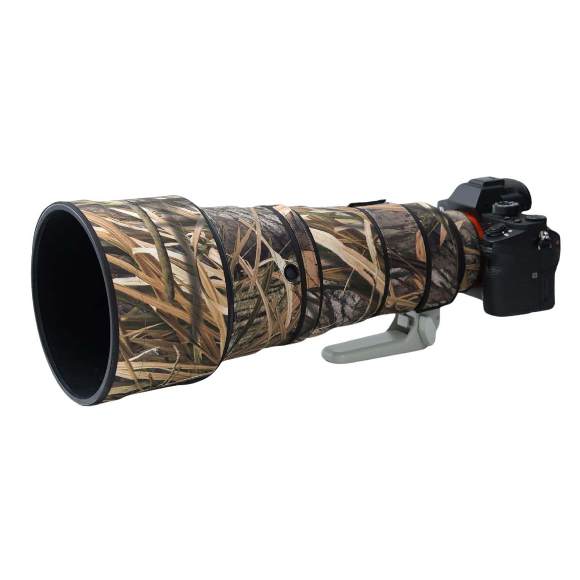ROLANPRO Housse de Protection pour Sony FE 300mm F2.8 GM OSS, Manteau Camouflage Objectif Anti-Rayures Photographie Animalière - #49 Herbe Séchée