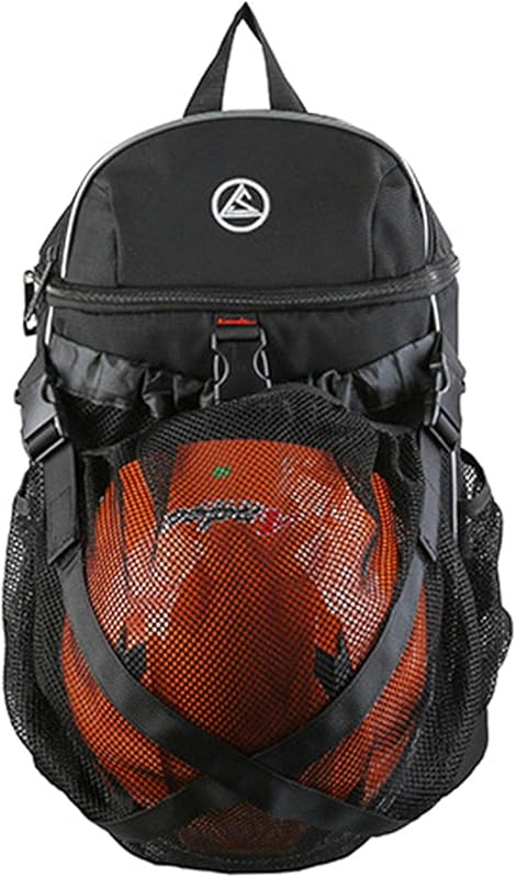 Mochila para laptop masculina, basquete, caminhada, 30,5 cm, mochila com alça ombro ajustável, bolsa viagem, mochila esportiva para basquete em oferta na Shopee