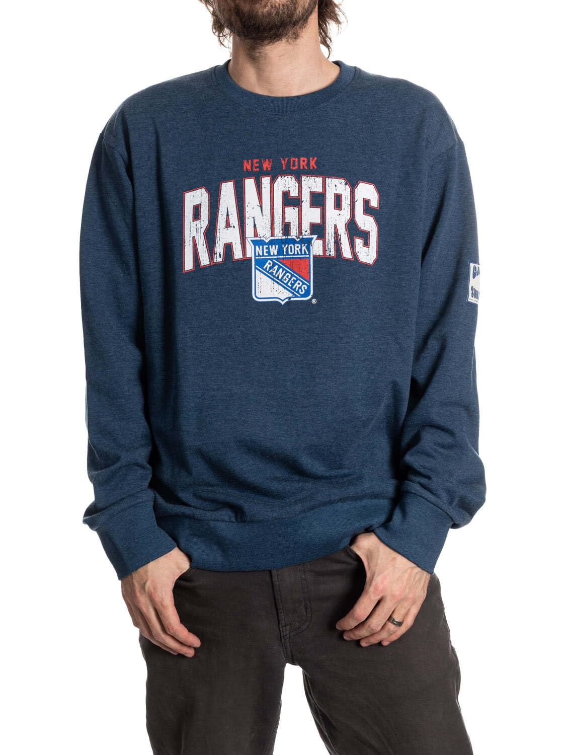 Calhoun NHL Surf & Skate Unisex Retro Style Ultra-Soft Crewneck Sweatshirt