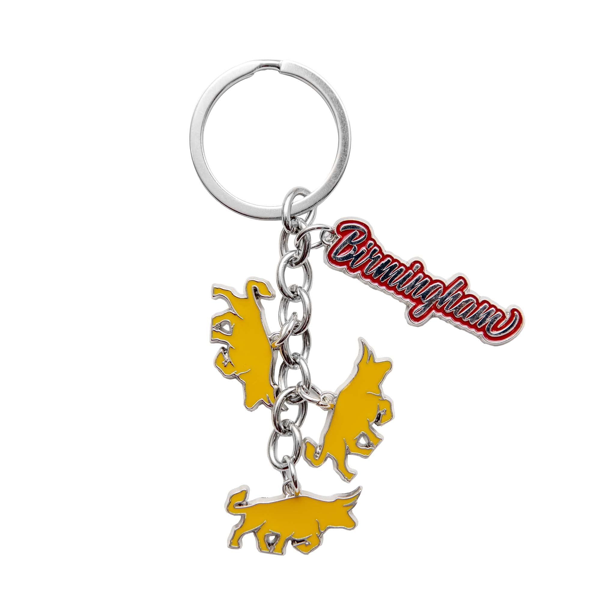 Eurostick Big City Birmingham Bull City Keyring Keychain Bagcharm (Birmingham Bull Multi Keyring)