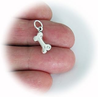 New Sterling Silver Dog Bone Small Charm ME0255MOOO