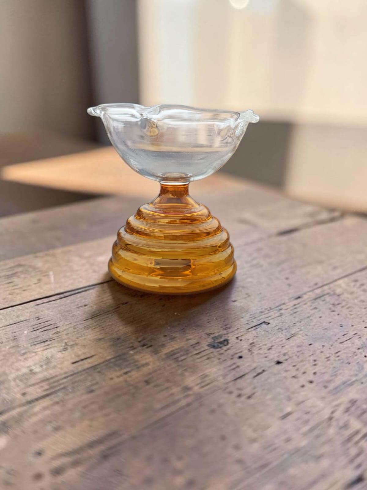 Amber Diya with 5 Wicks-image-44