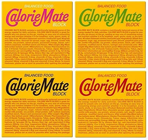 Calorie Mate block 4 pieces four ~ each three [fruit-flavored / chocolate flavor / cheese flavor / maple flavor]