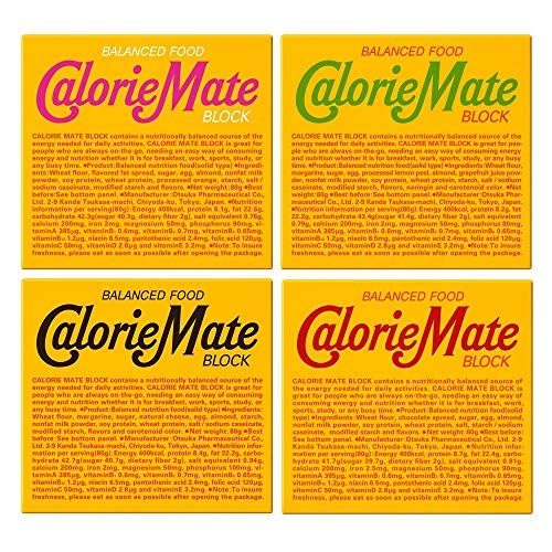 Calorie Mate block 4 pieces four ~ each three [fruit-flavored / chocolate flavor / cheese taste / maple taste]