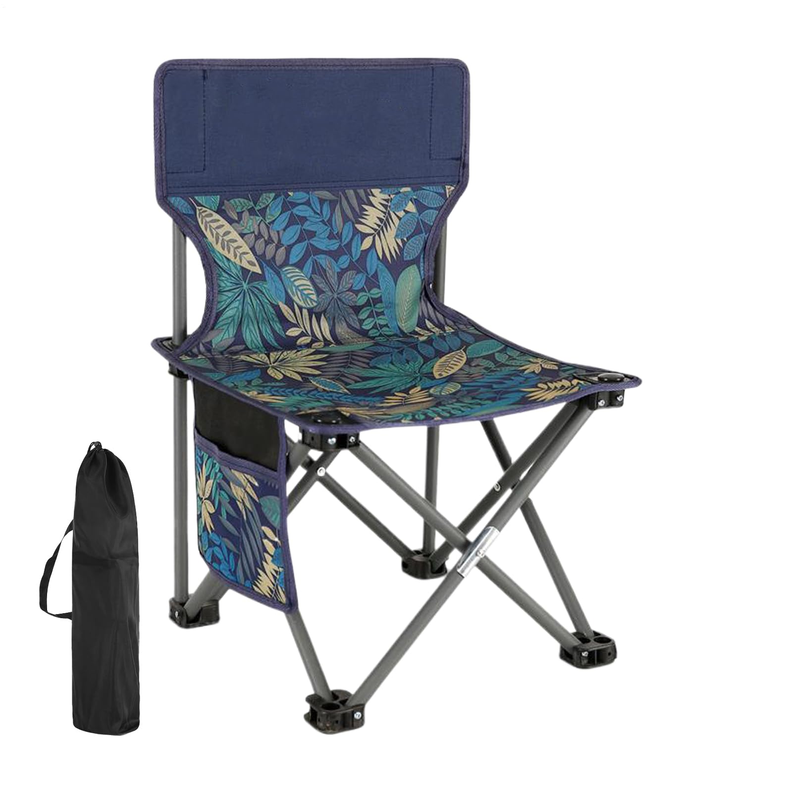 Chaise de camping pliante et chaise de pêche rembourrée pour voyage