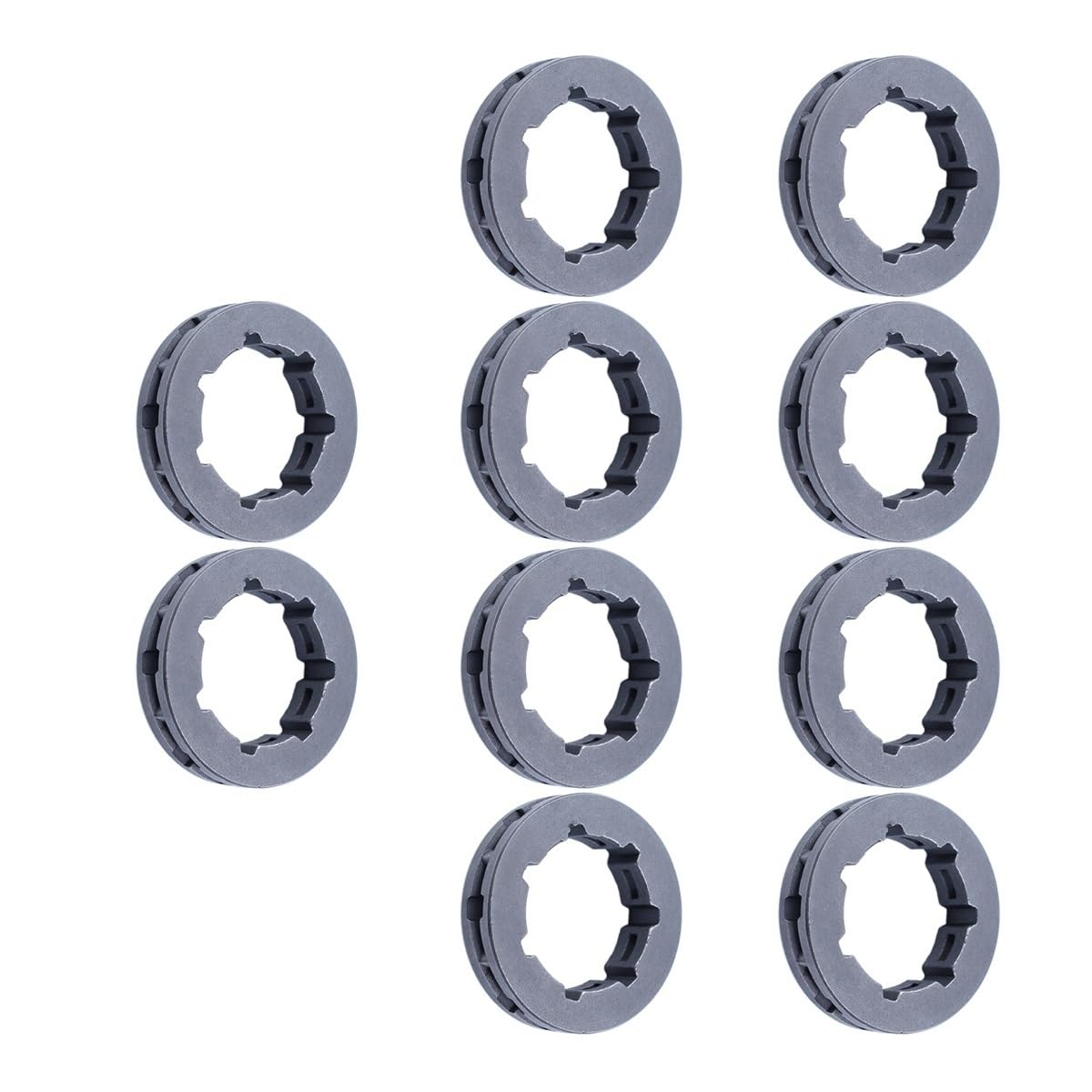 Pignon de jante 3/8 7T 22mm cannelé pour tronçonneuse thermique 038 046 066 076 MS440
