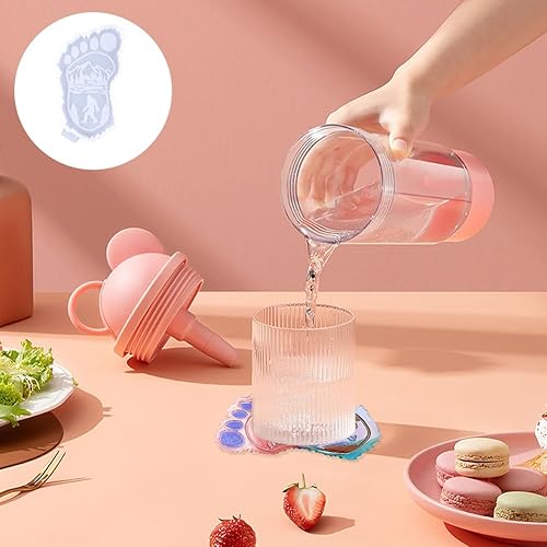 Miniatura 7 de Paquete de 4 moldes para posavasos para fundición de resina Bigfoot Sasquatch de resina epoxi, soporte para tazas, moldes para manualidades,