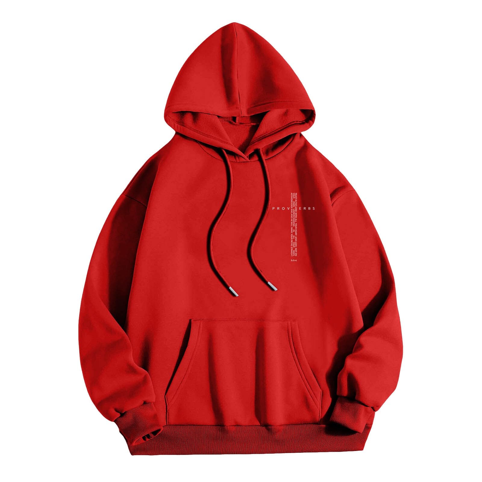 Felpe con cappuccio da uomo alla moda retrò pullover top autunno grafica