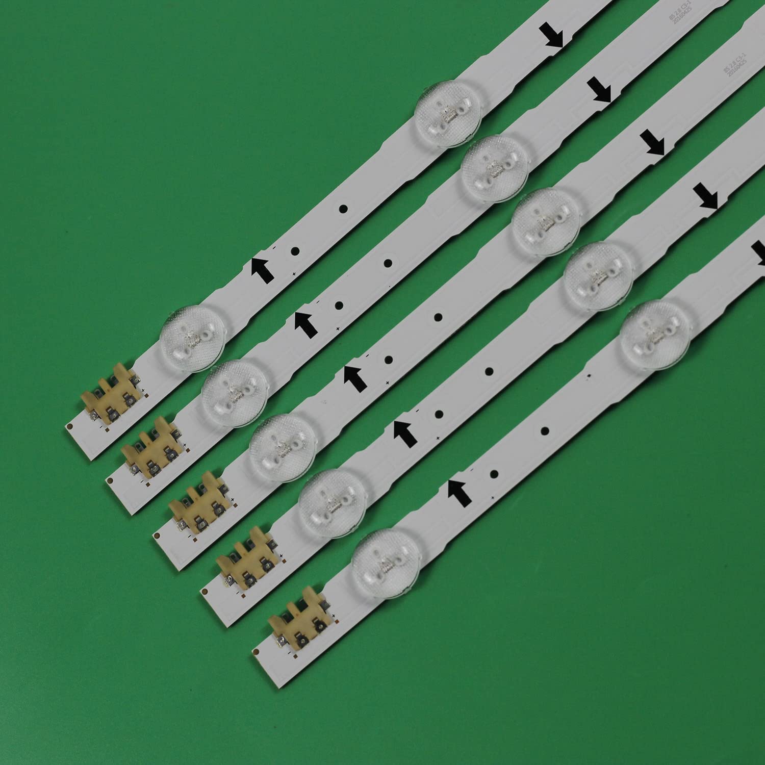 Tira de retroiluminación LED compatible for UE40H5030AW, UE40H5500AW, UE40H5030AS, UE40H6270, UE40H6290, UE40H6400AS, UE40H6410AK, UE40H6410SD, UE40H6500SL