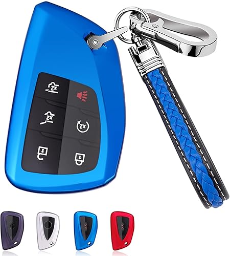 Miniatura 1 de YaSeim Funda para llavero, protector de llave de coche de TPU suave de protección completa