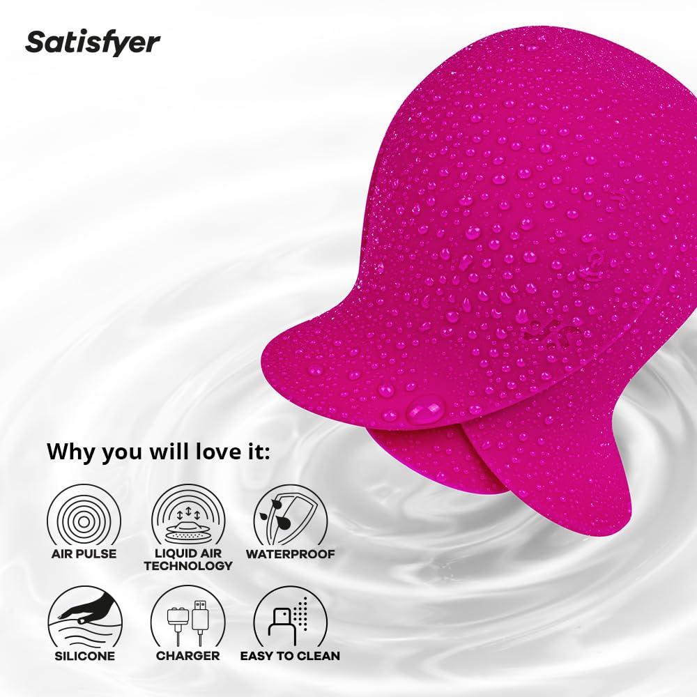 Satisfyer Pro 2 Modern Blossom | Sex Toy Woman | Liquid Air Technology | Waterproof (IPX7) Air Pulse Vibro-Masseur | Sex-Toys con 11 Programmi e ricaricabile | Medical Silicone
