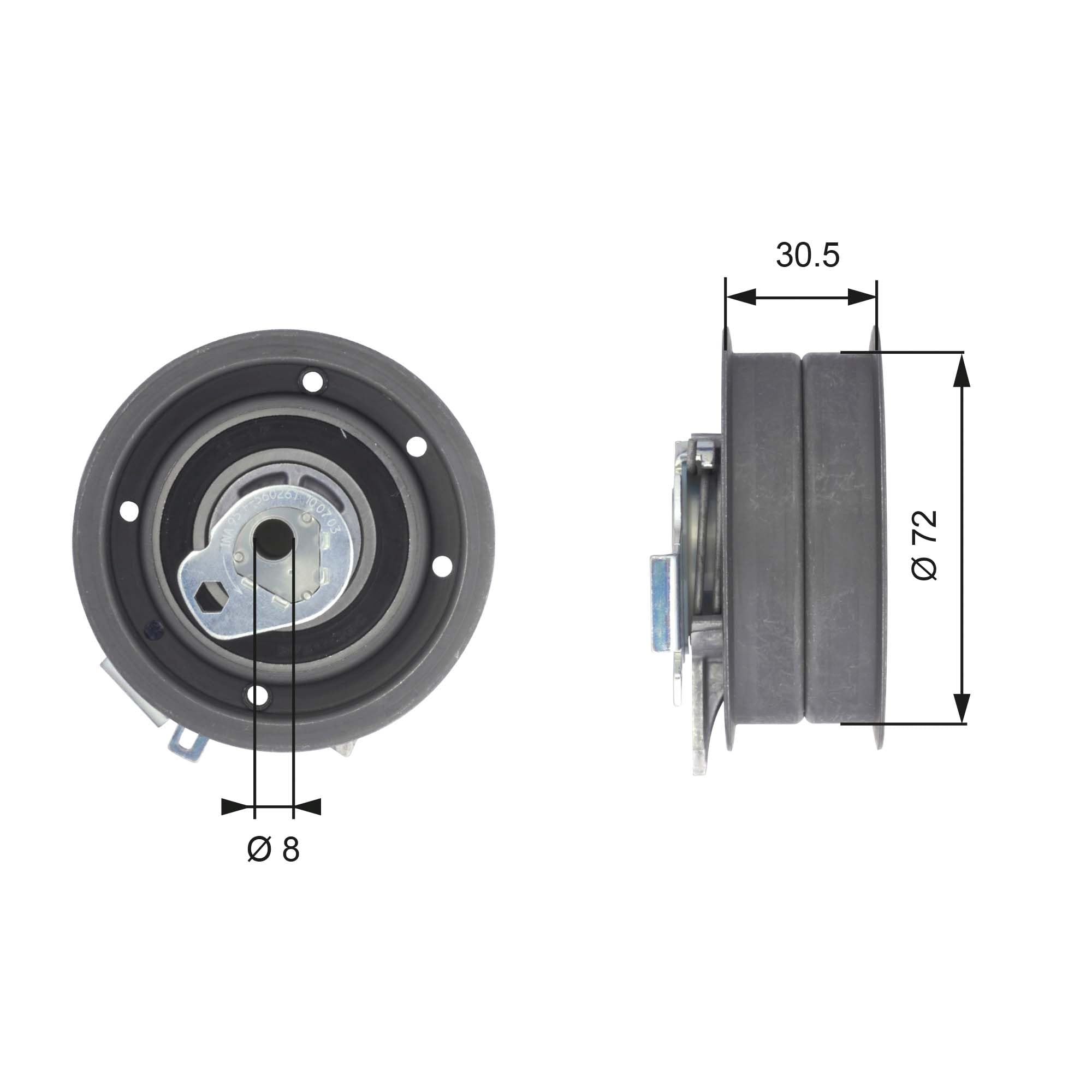 GATES PowerGrip Kit + Wasserpumpe KP15489XS-2