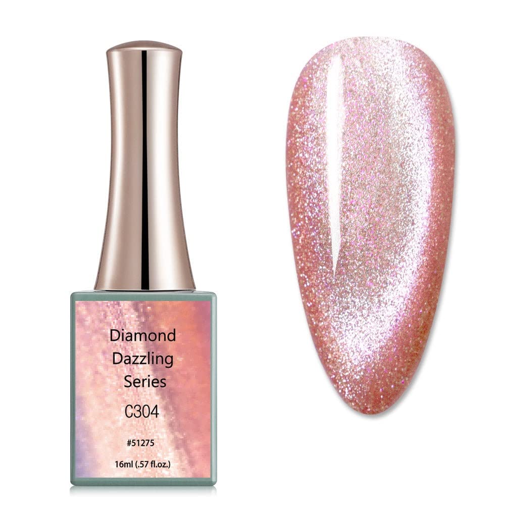 CANNI 16ml Gel Large Bottle Diamond Dazzling Series Gel nail polish shining color gel Soak off Varnish Need UV Light to Cure the VU Gel Polish C304-image-46