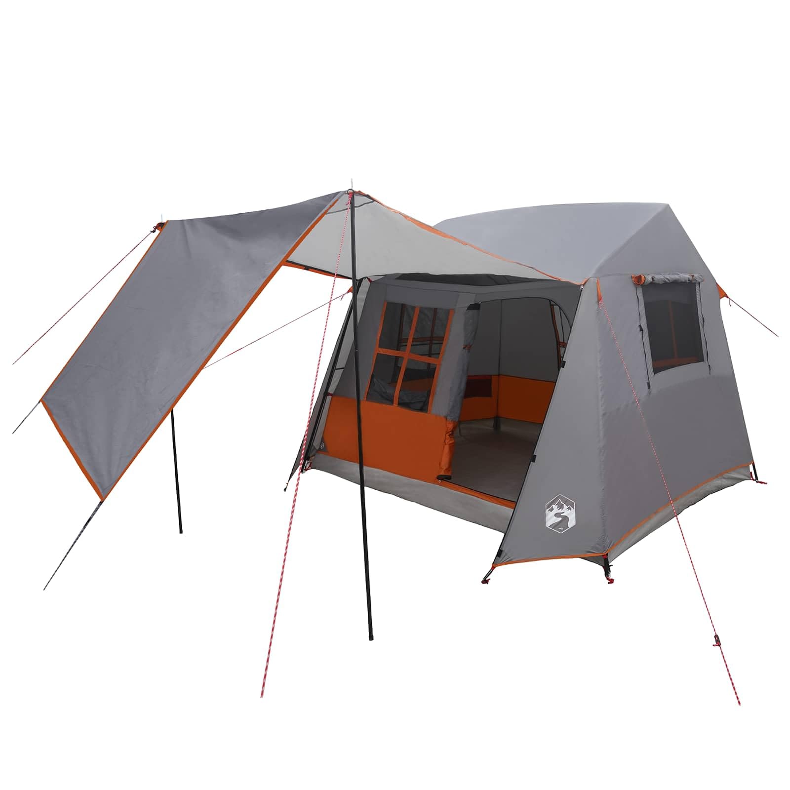 Tenda 6,6 m², 275 x 240 x 200 cm, colore: Verde
